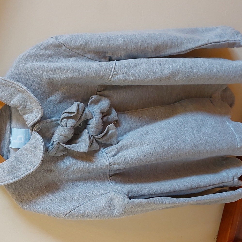 Bella Bliss girls grey coat sizes 7 & 8